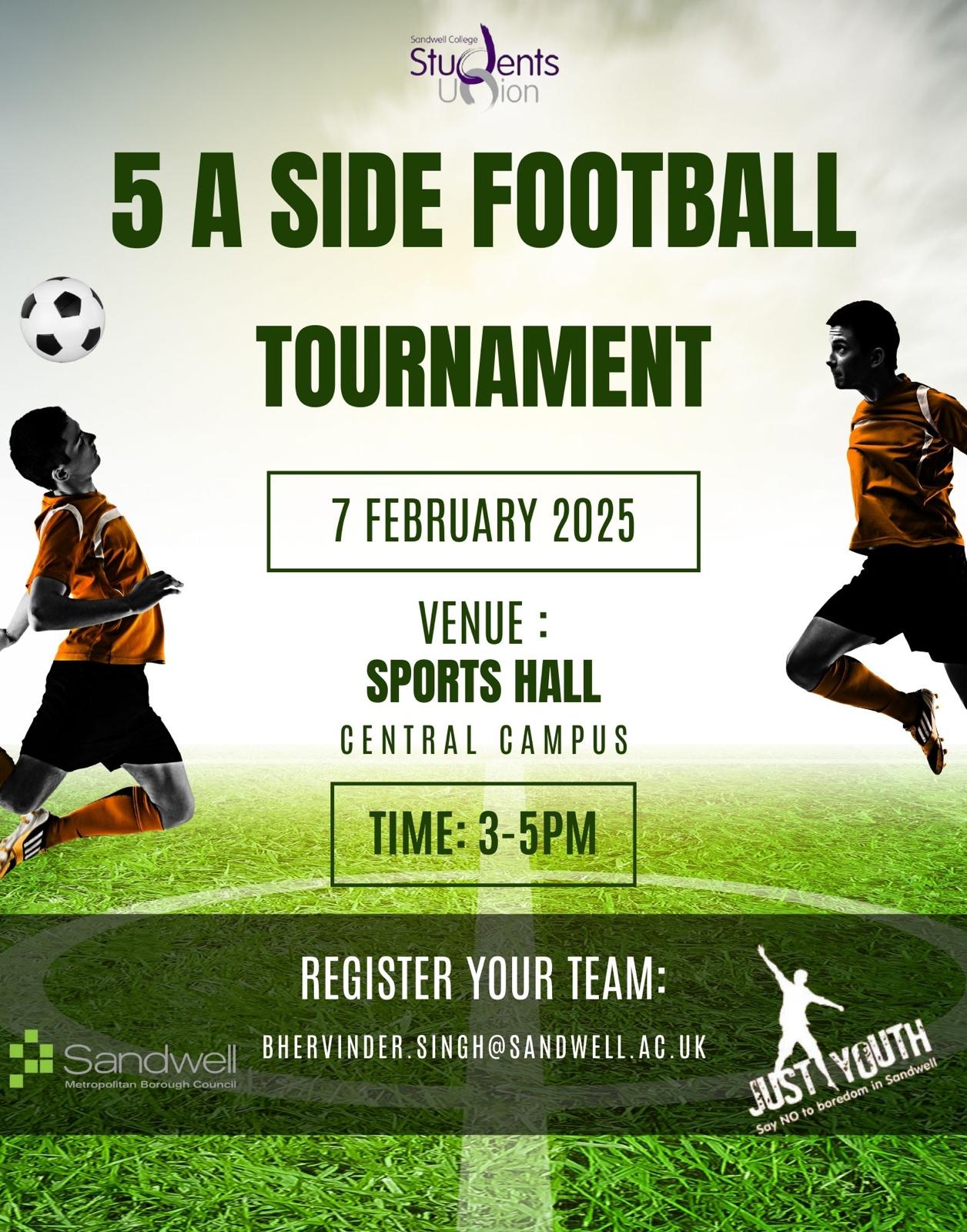 5 A Side Football Tournament