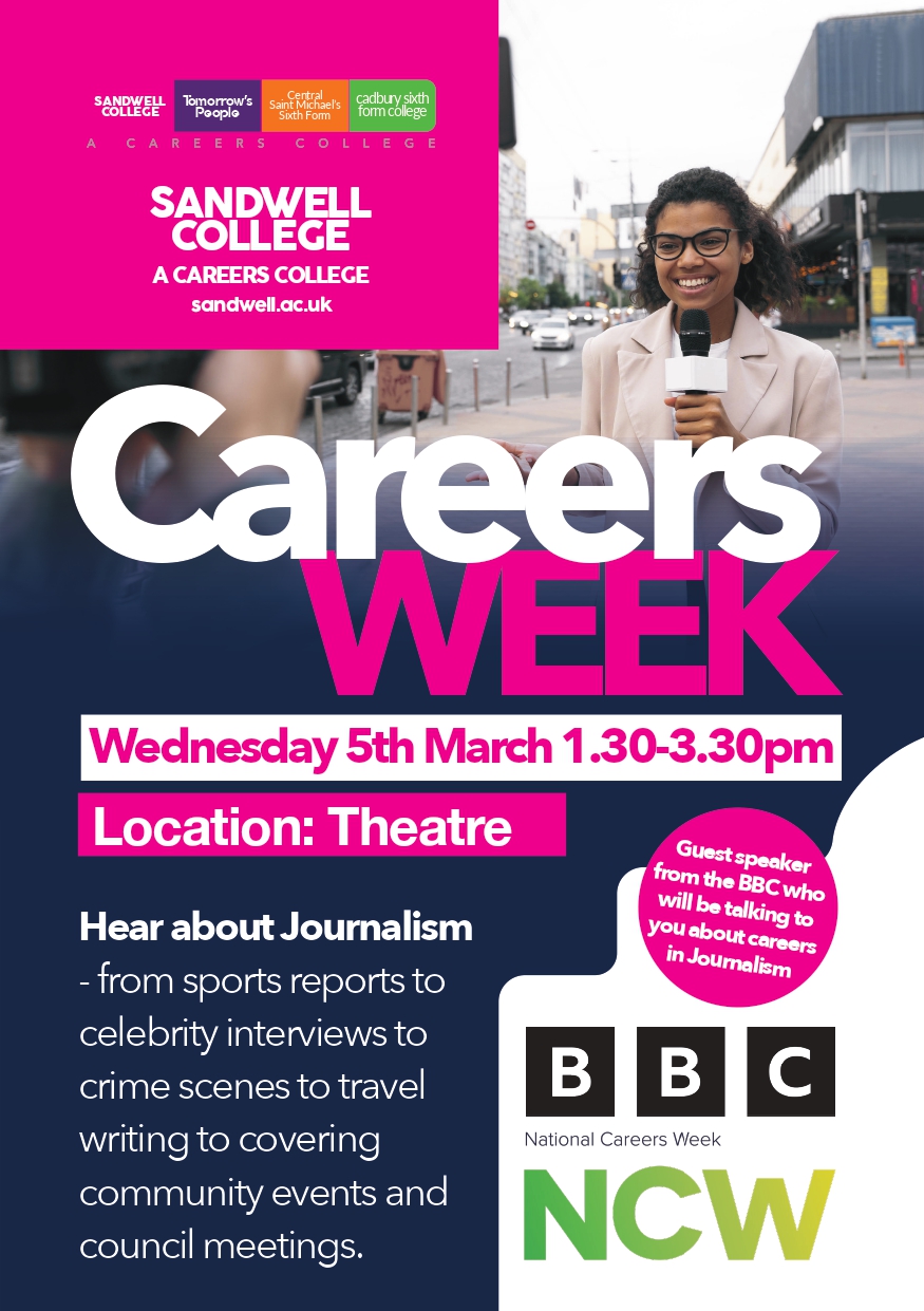 Interested in a career in Journalism?