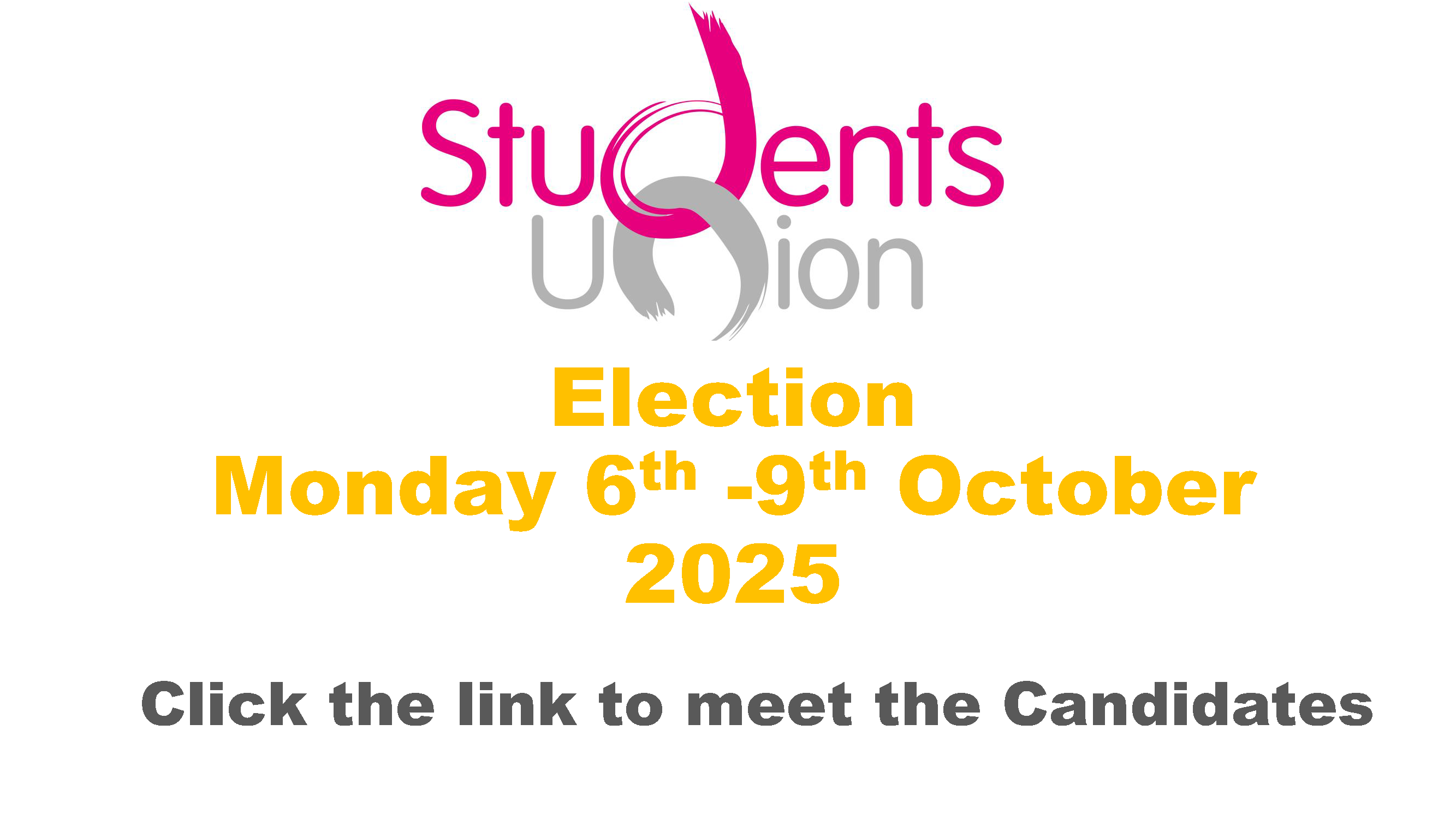 Meet the Student Union Candidates – Election 2025
